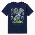 Official Northwest Royalty 2025 Division Champs Seattle Football Shirt