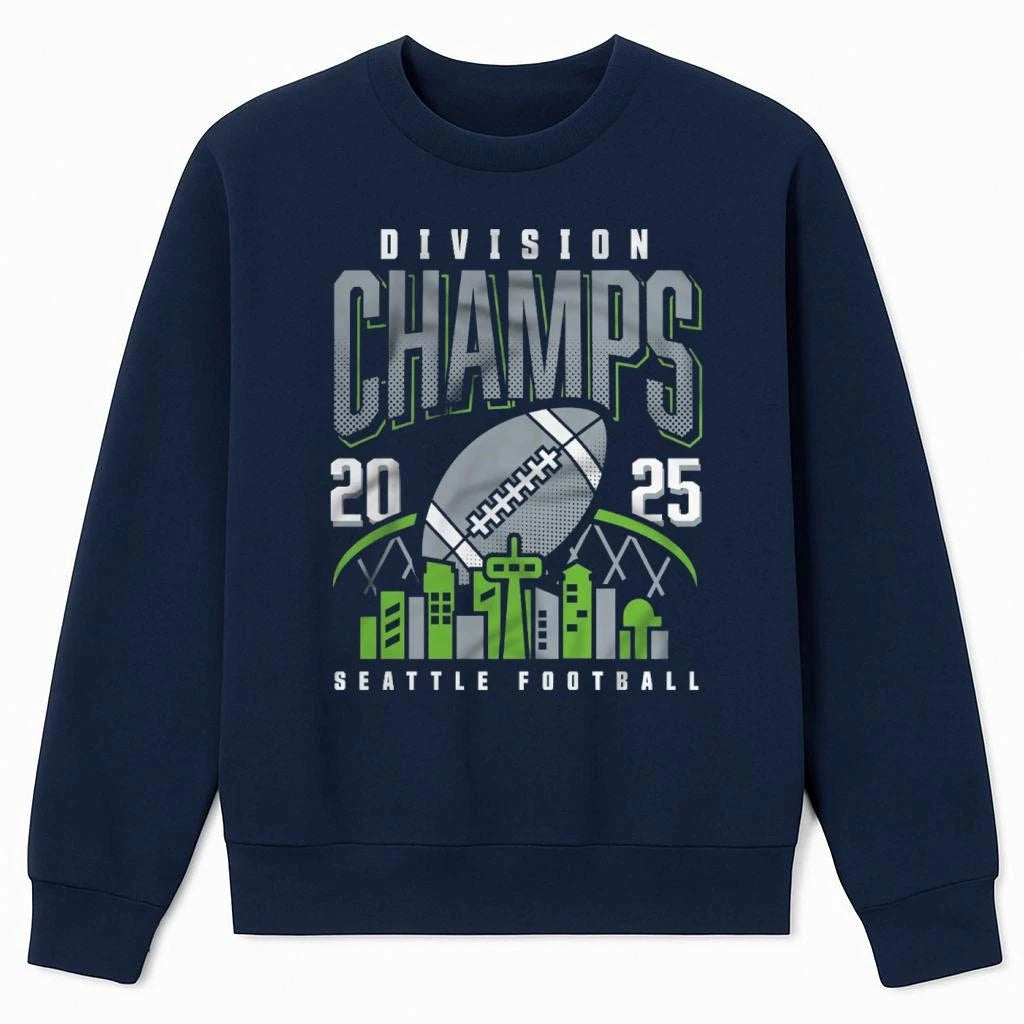 Official Northwest Royalty 2025 Division Champs Seattle Football Shirt