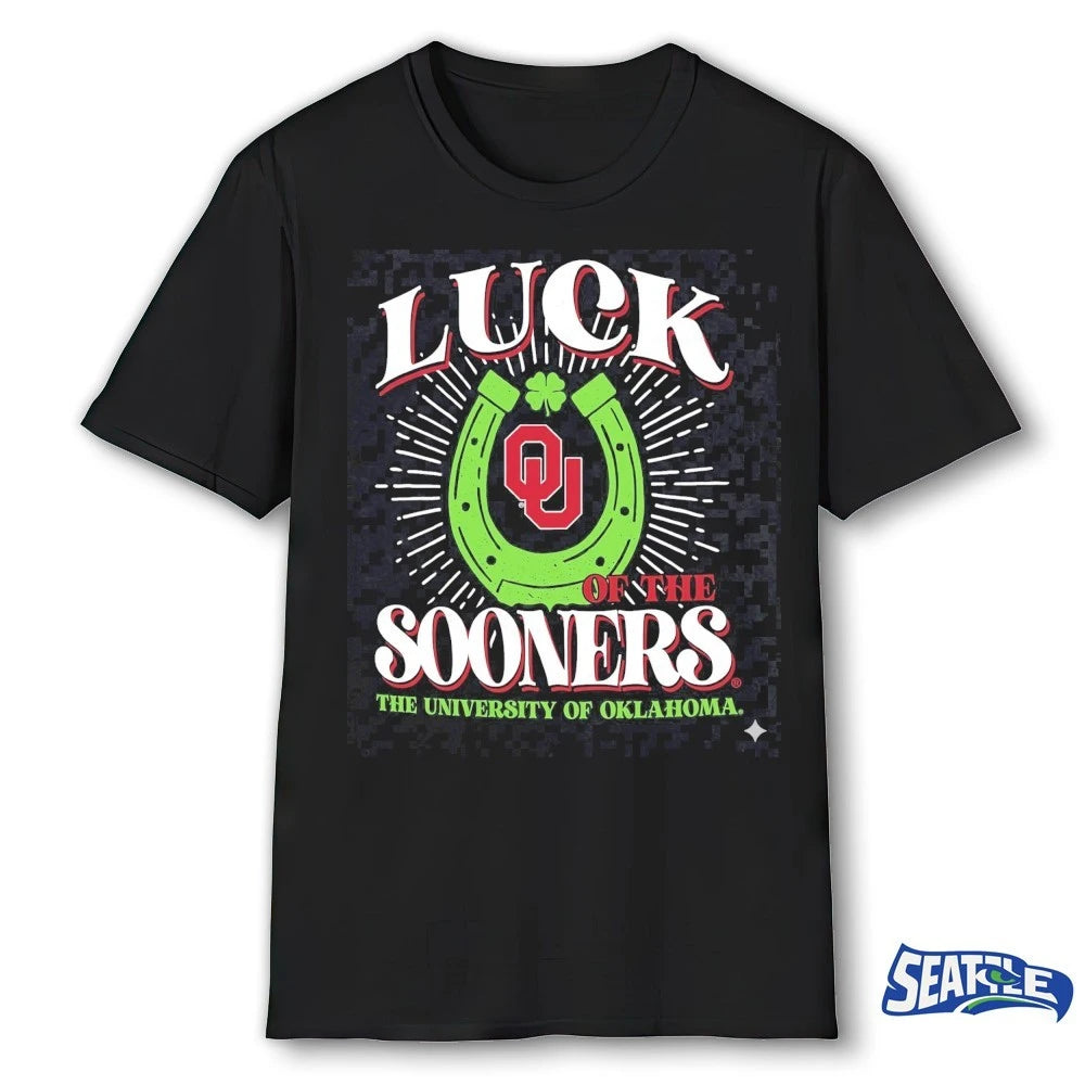Official Oklahoma Sooners Luck of the Team The University Of Oklahoma t-shirt
