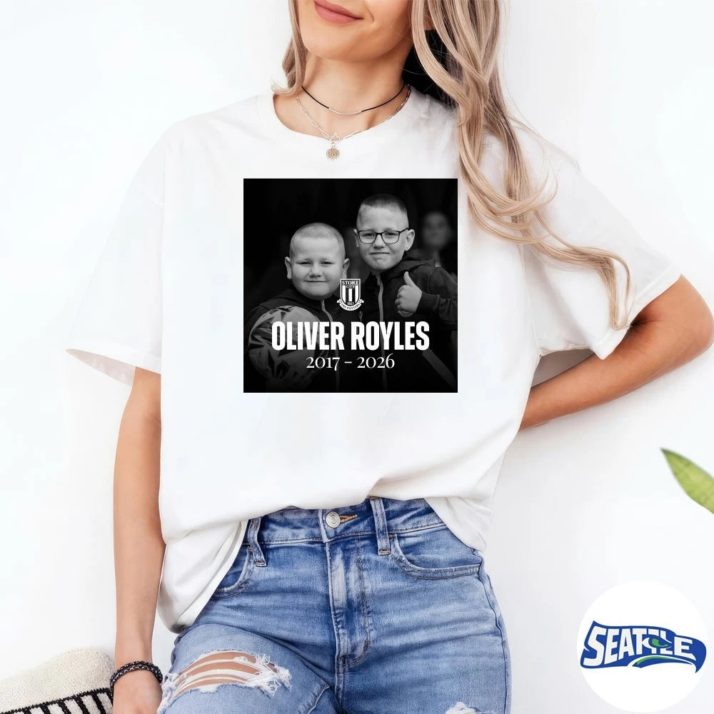 Official Oliver Royles 2017 – 2026 Stoke City FC t-shirt
