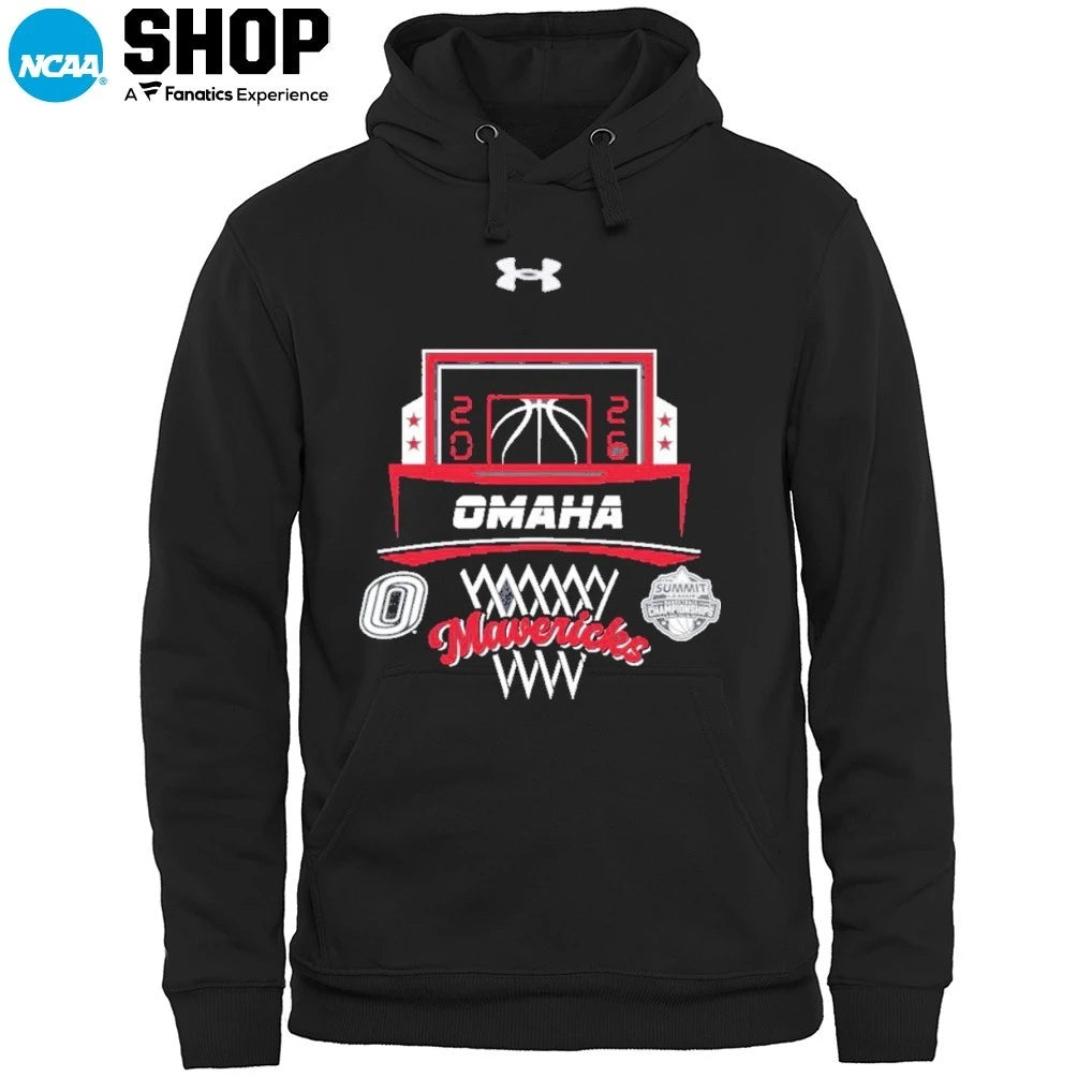 Official Omaha Mavericks 2026 The Summit League Men’s Basketball Champions T-Shirt