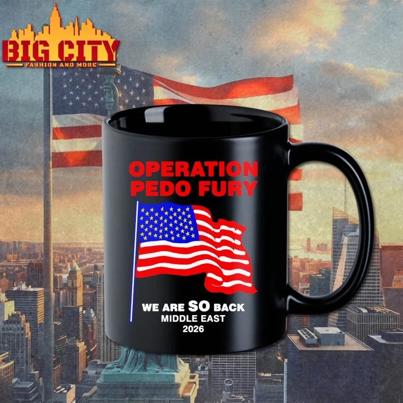Official Operation Fury We Are SO Back Middle east 2026 T-shirt