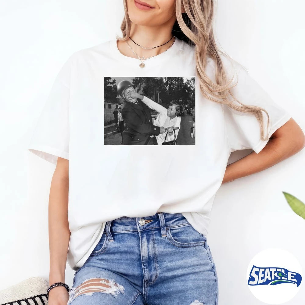 Official Pamela Echols Punching A Policeman t-shirt
