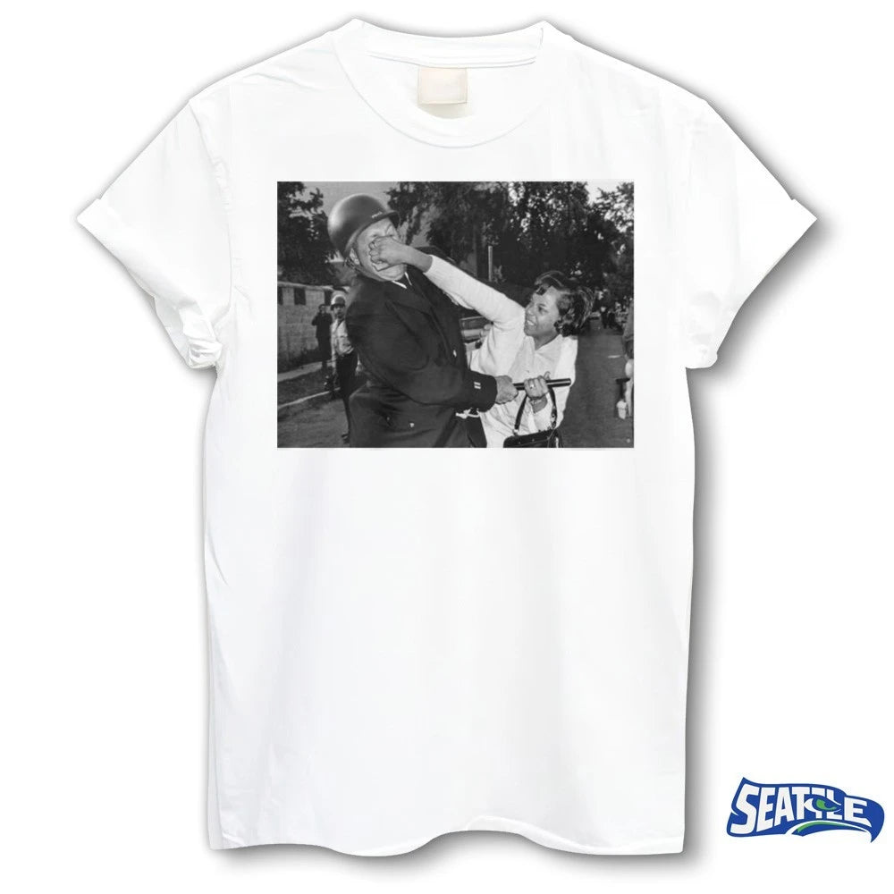 Official Pamela Echols Punching A Policeman t-shirt