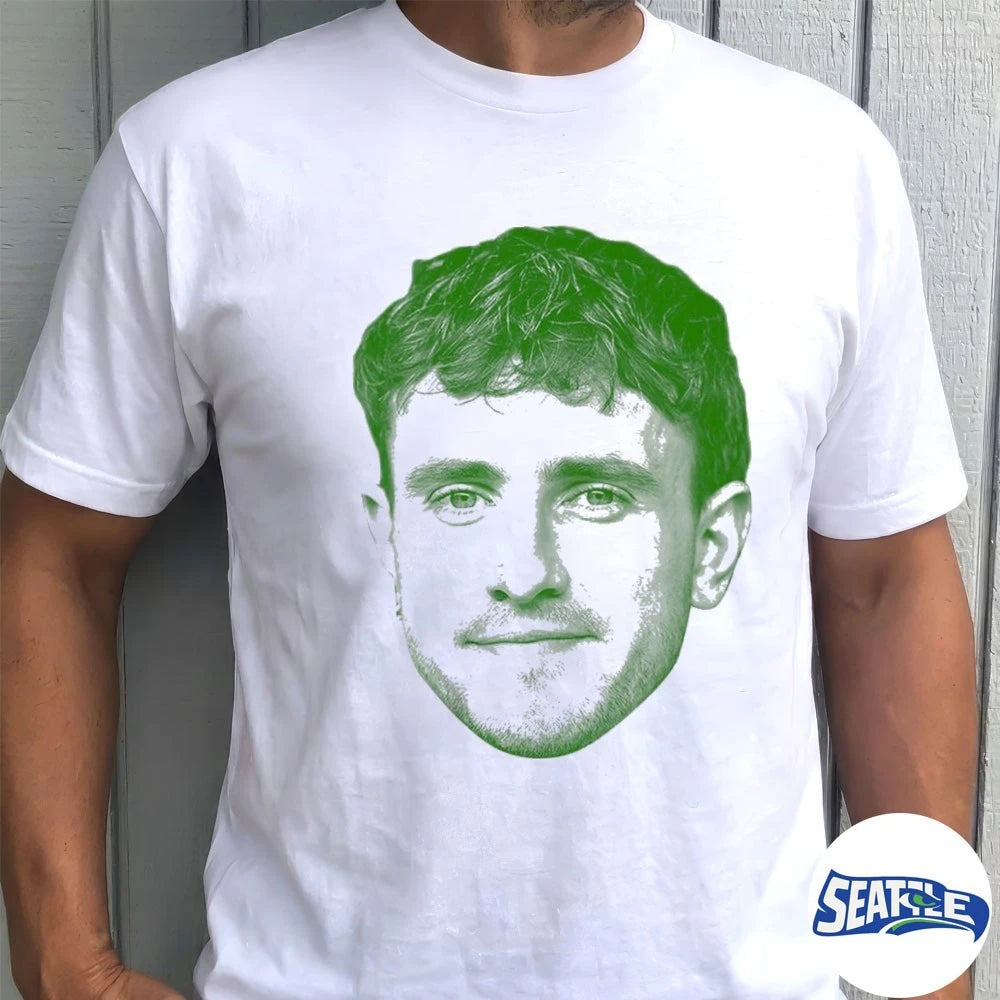 Official Paul Mescal Irish Baby Tee St Patrick’s Day Lucky 4 Leaf Clover t-shirt