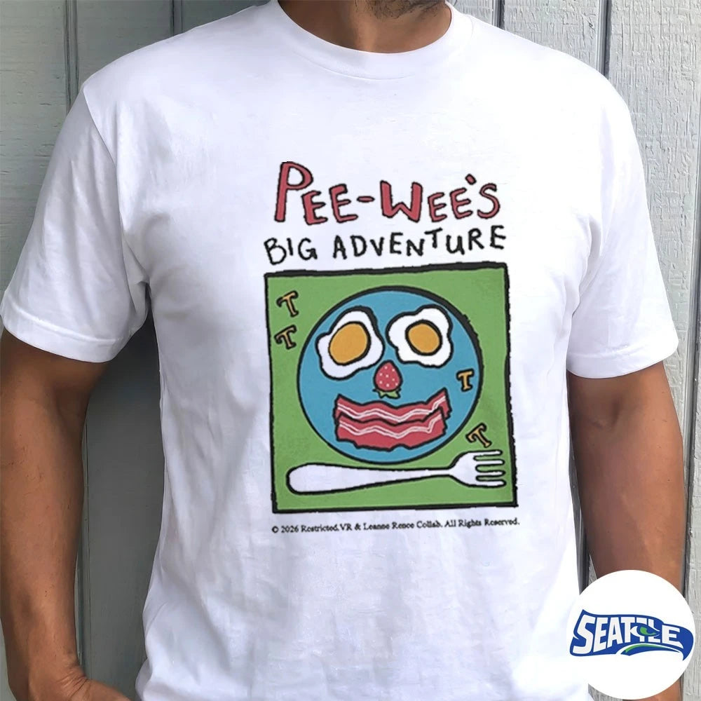 Official Pee-Wee’s Big Adventure 2026 Graphic t-shirt