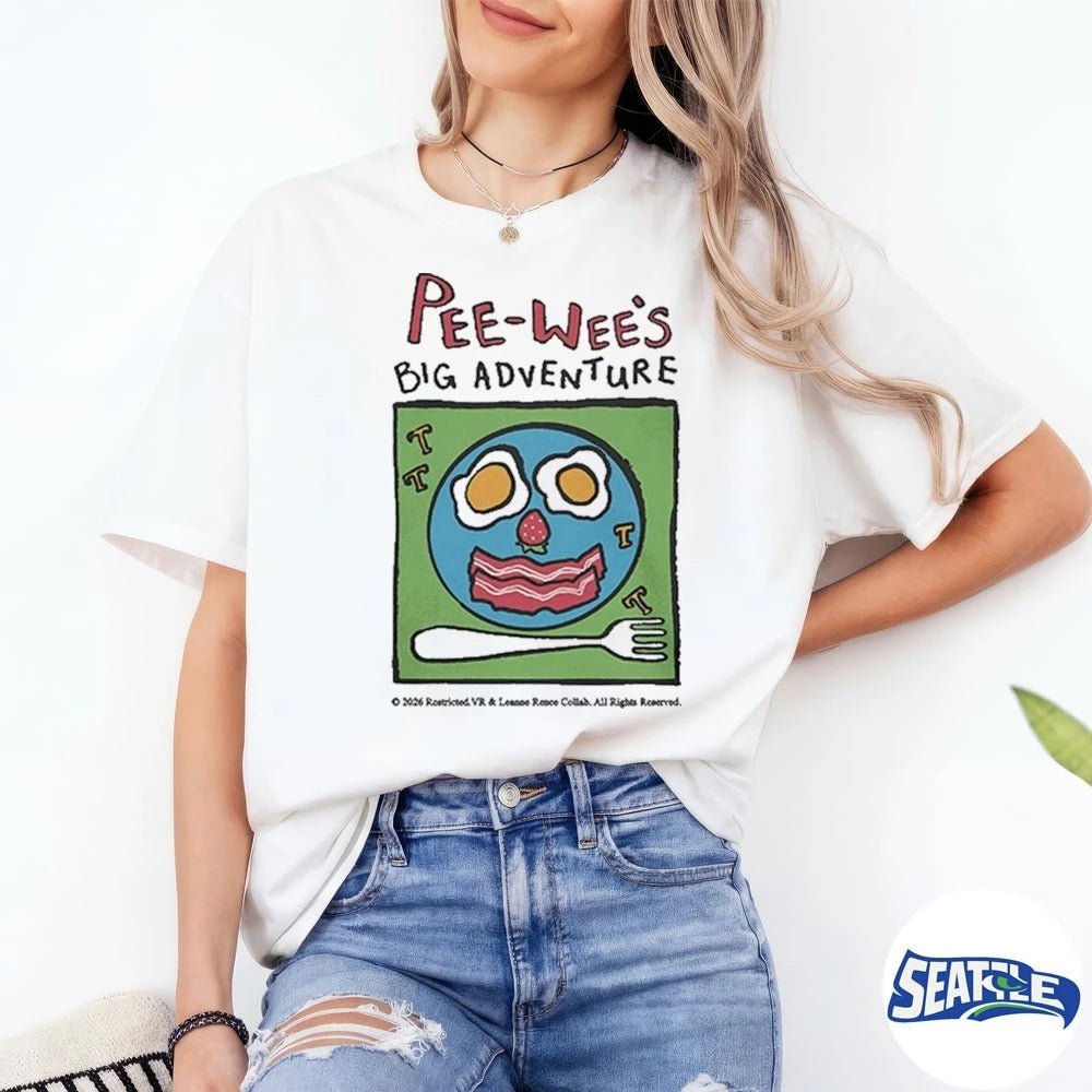 Official Pee-Wee’s Big Adventure 2026 Graphic t-shirt
