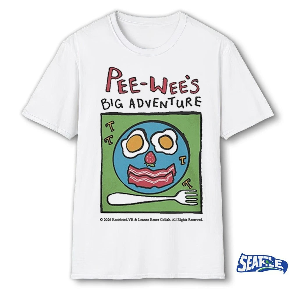 Official Pee-Wee’s Big Adventure 2026 Graphic t-shirt