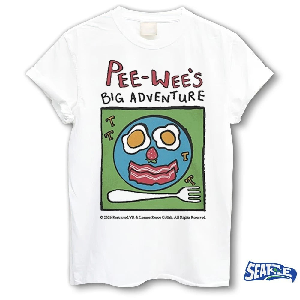 Official Pee-Wee’s Big Adventure 2026 Graphic t-shirt