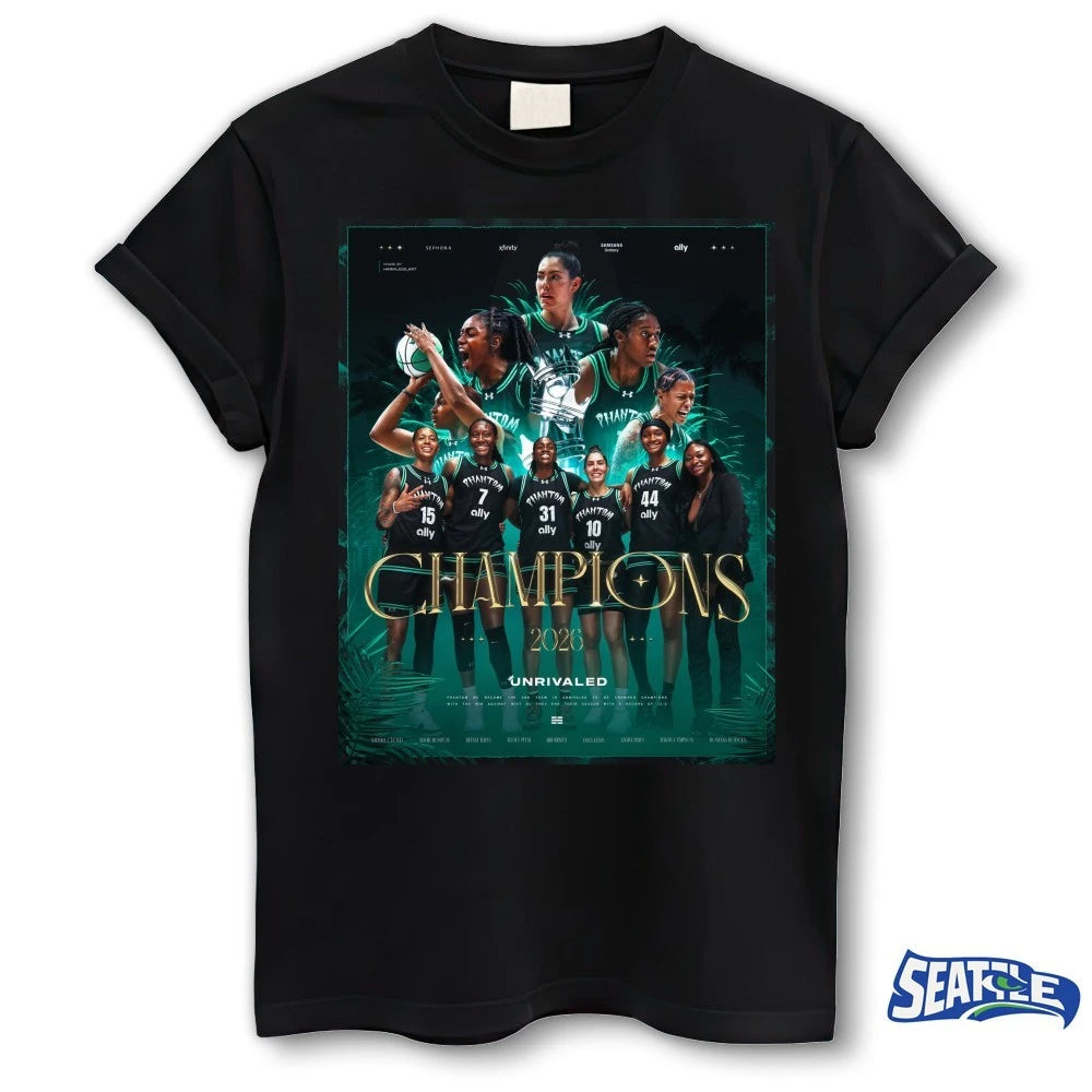 Official Phantom BC defeating MIST Unrivaled championship in 2026 Poster t-shirt