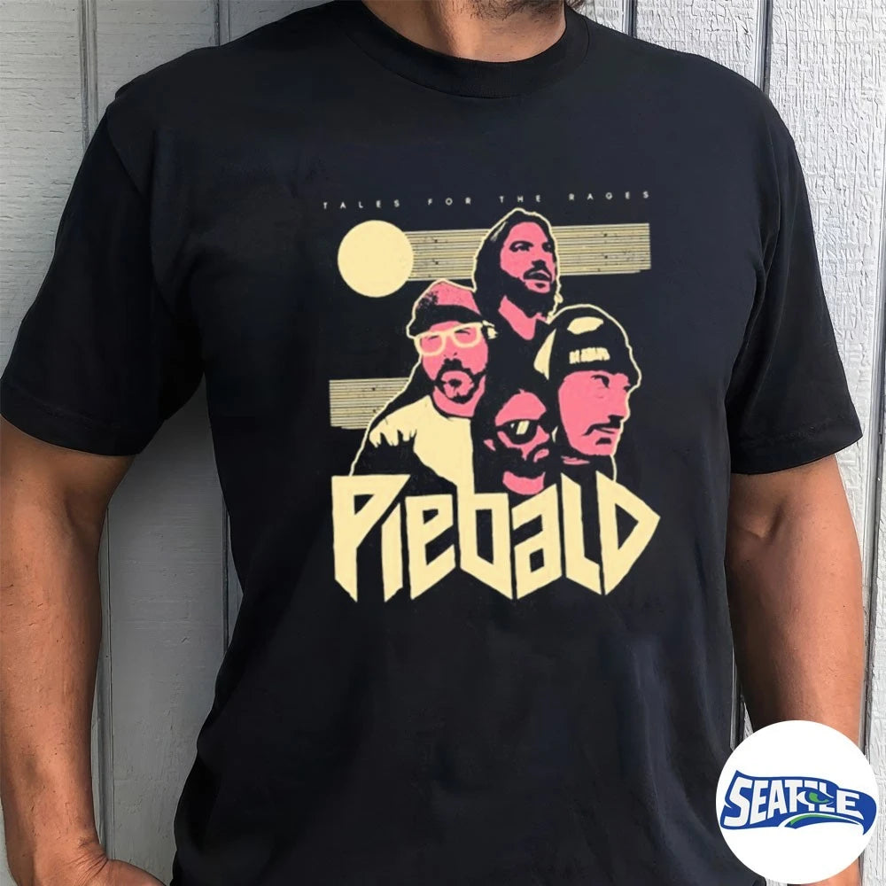 Official Piebald Tales for the Rages t-shirt