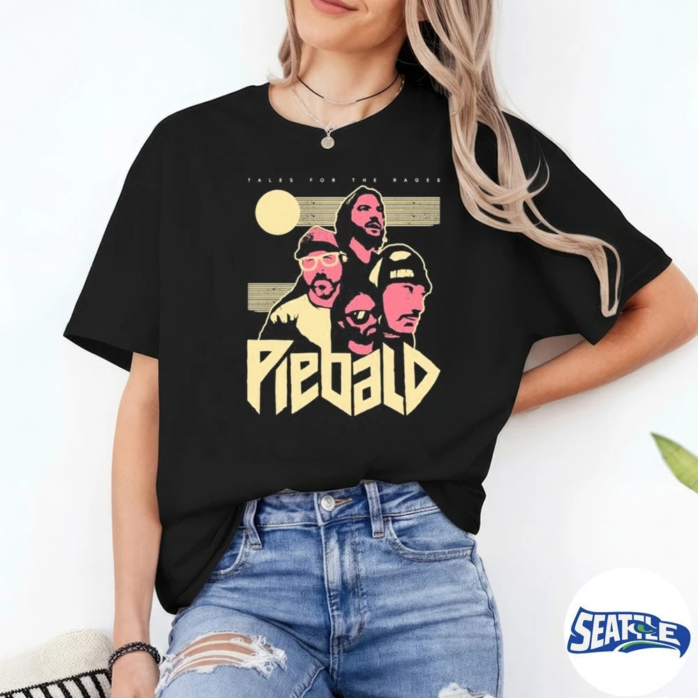 Official Piebald Tales for the Rages t-shirt