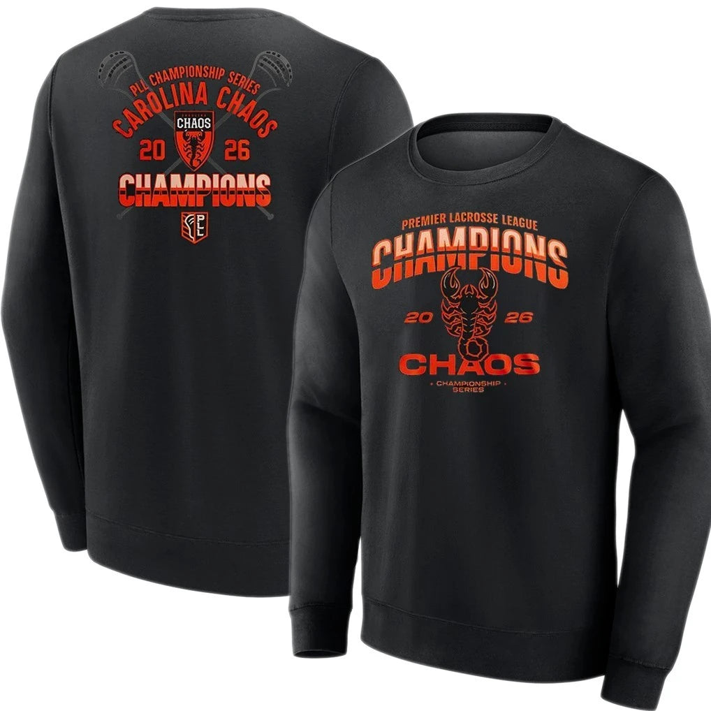 Official PPL Championship Series Carolina Chaos 2026 Champions Official Locker Room T-Shirt