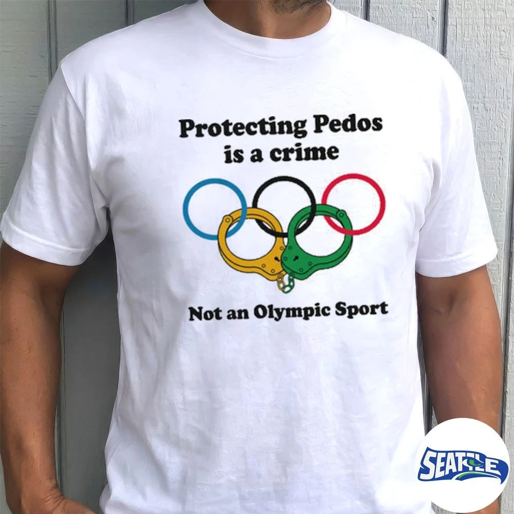 Official Protecting Pedos Is A Crime Not An Olympic Sport t-shirt