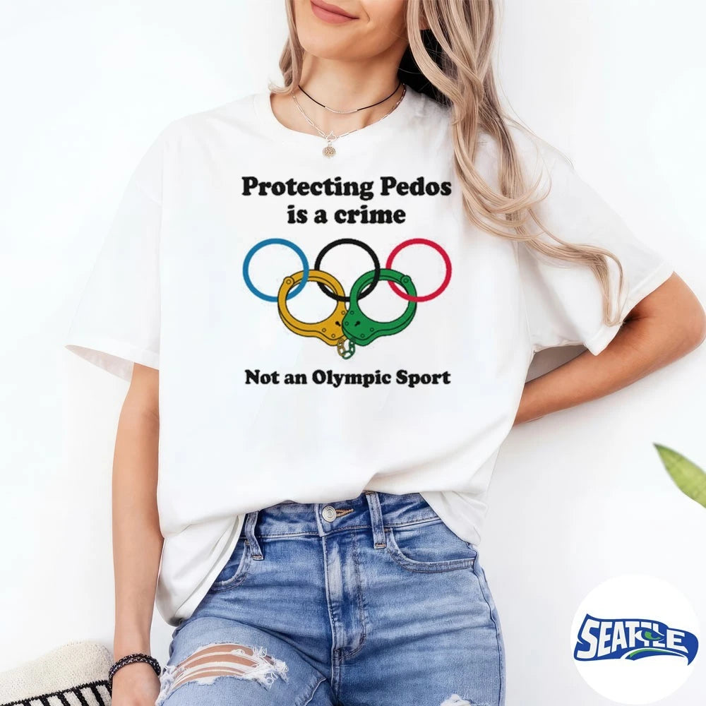 Official Protecting Pedos Is A Crime Not An Olympic Sport t-shirt
