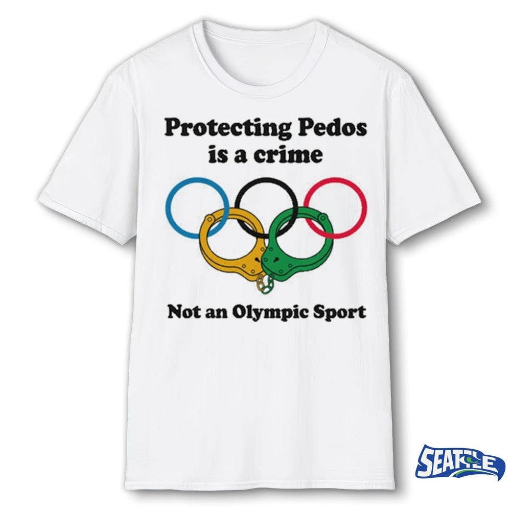 Official Protecting Pedos Is A Crime Not An Olympic Sport t-shirt