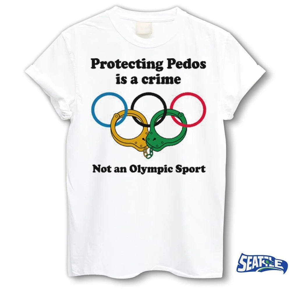 Official Protecting Pedos Is A Crime Not An Olympic Sport t-shirt