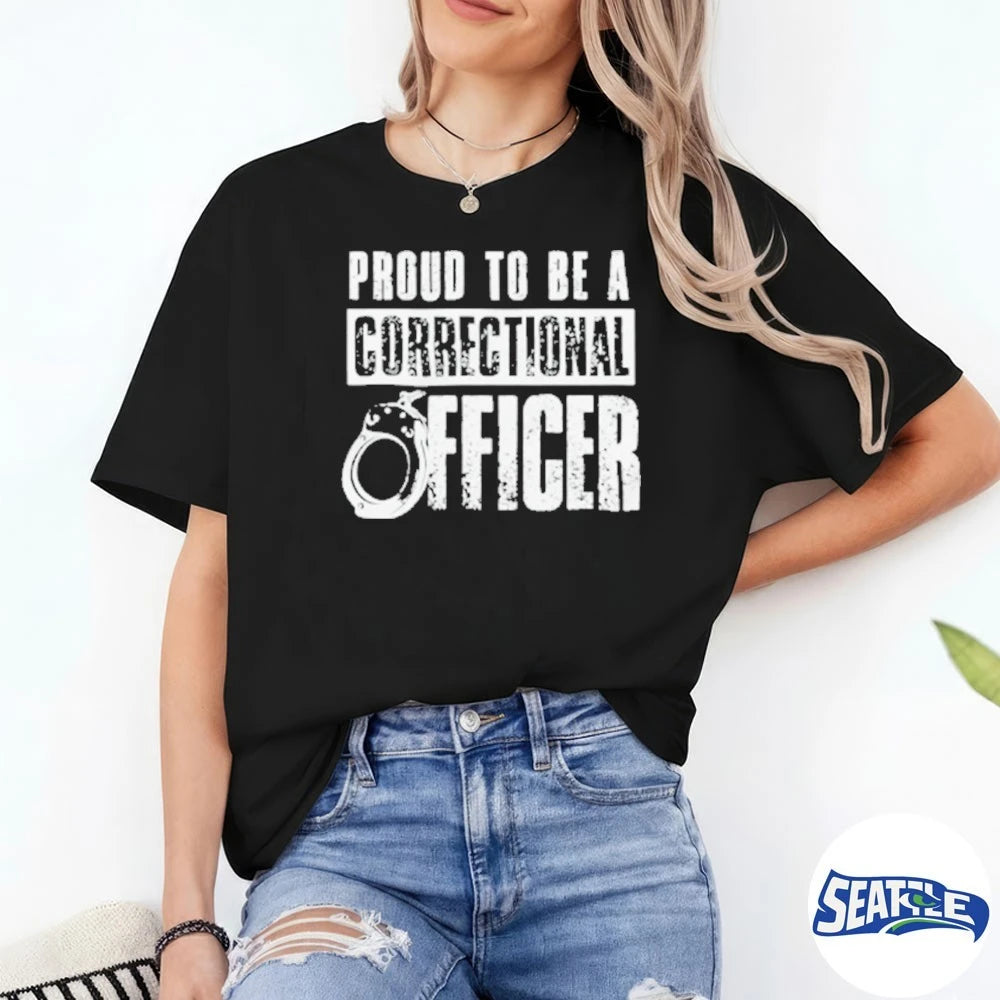 Official Proud To Be A Correctional Officer 2026 t-shirt