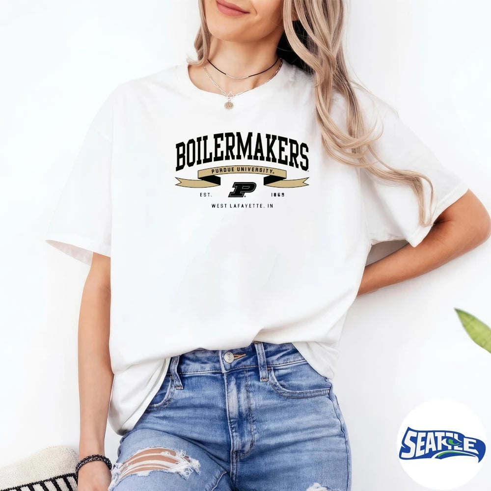 Official Purdue Ribbon Flight – Boilermakers Purdue University Est. 1869 West Lafayette, IN t-shirt