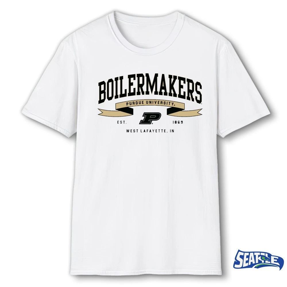 Official Purdue Ribbon Flight – Boilermakers Purdue University Est. 1869 West Lafayette, IN t-shirt