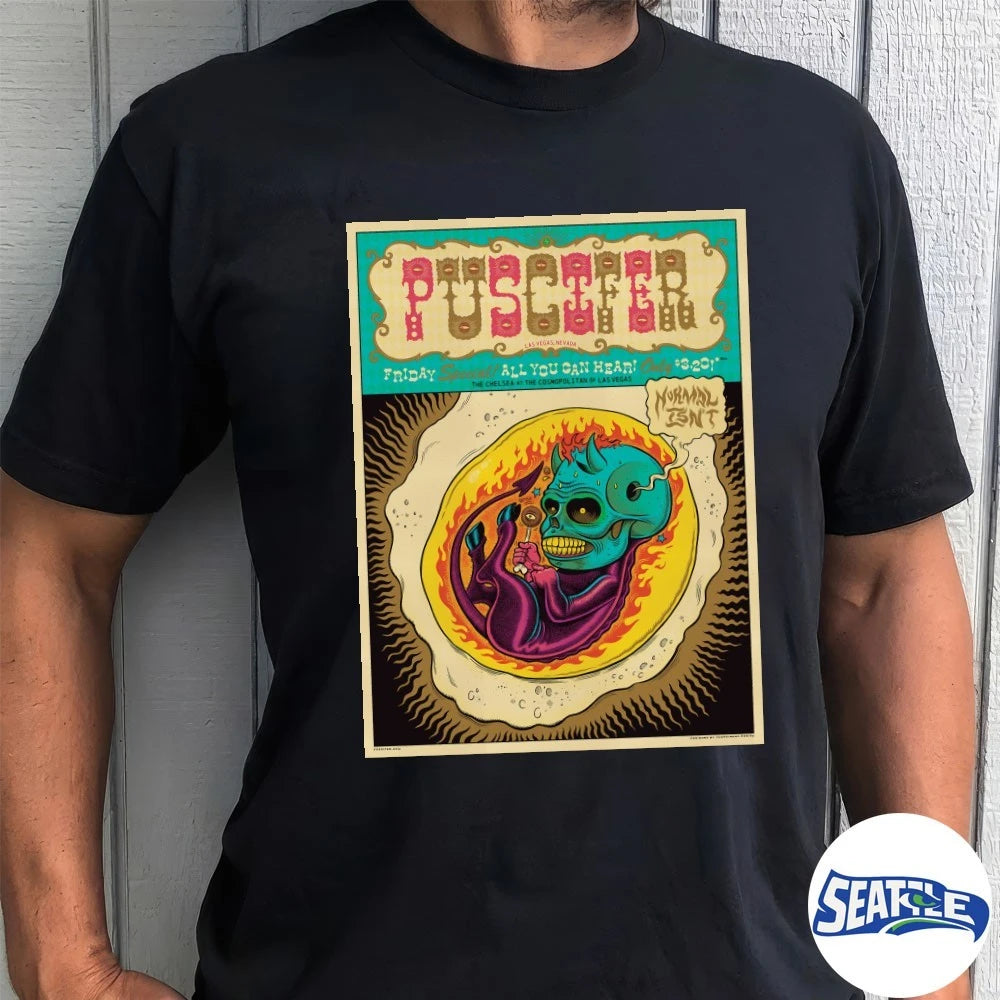 Official Puscifer Normal Isn’t North American Tour Las Vegas NV March 20 2026 Poster t-shirt