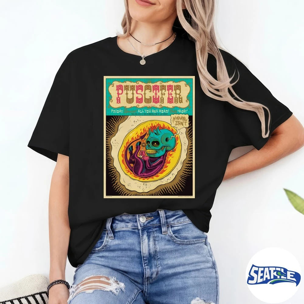 Official Puscifer Normal Isn’t North American Tour Las Vegas NV March 20 2026 Poster t-shirt