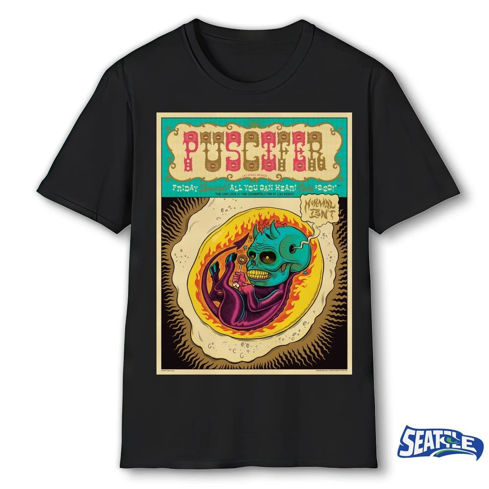 Official Puscifer Normal Isn’t North American Tour Las Vegas NV March 20 2026 Poster t-shirt