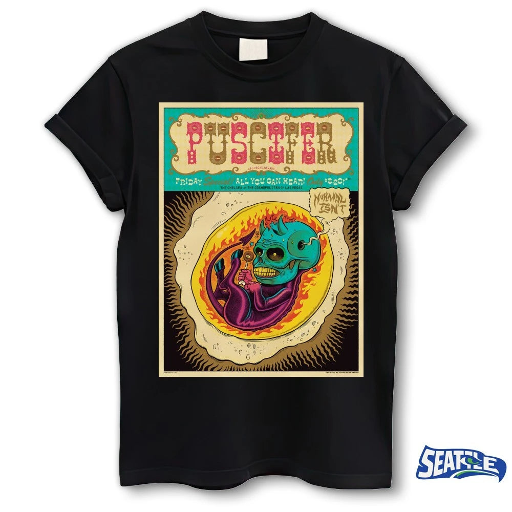 Official Puscifer Normal Isn’t North American Tour Las Vegas NV March 20 2026 Poster t-shirt