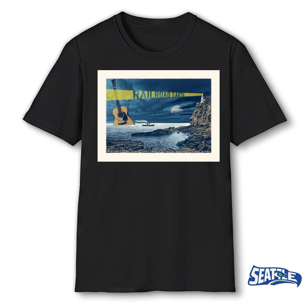 Official Railroad Earth Band March 2026 Tour Poster t-shirt