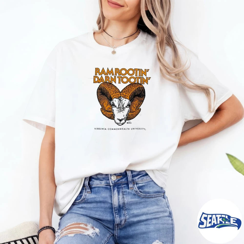 Official Ram Rootin’s Darn Tootin’ Virginia Commonwealth University t-shirt