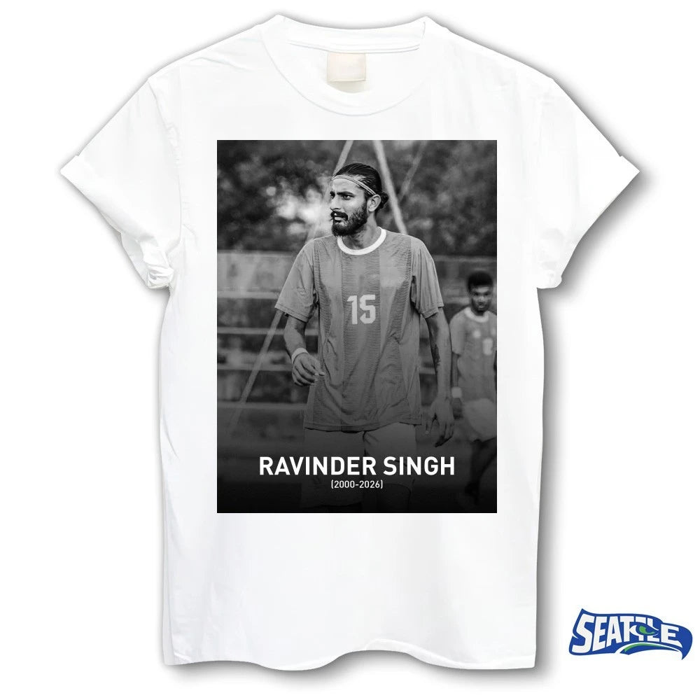 Official Ravinder Singh 2000 – 2026 Bengaluru FC Poster t-shirt