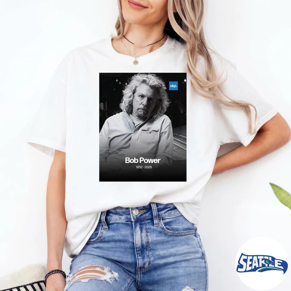 Official Rest In Peace Bob Power 1952 – 2026 Okayplayer Poster t-shirt