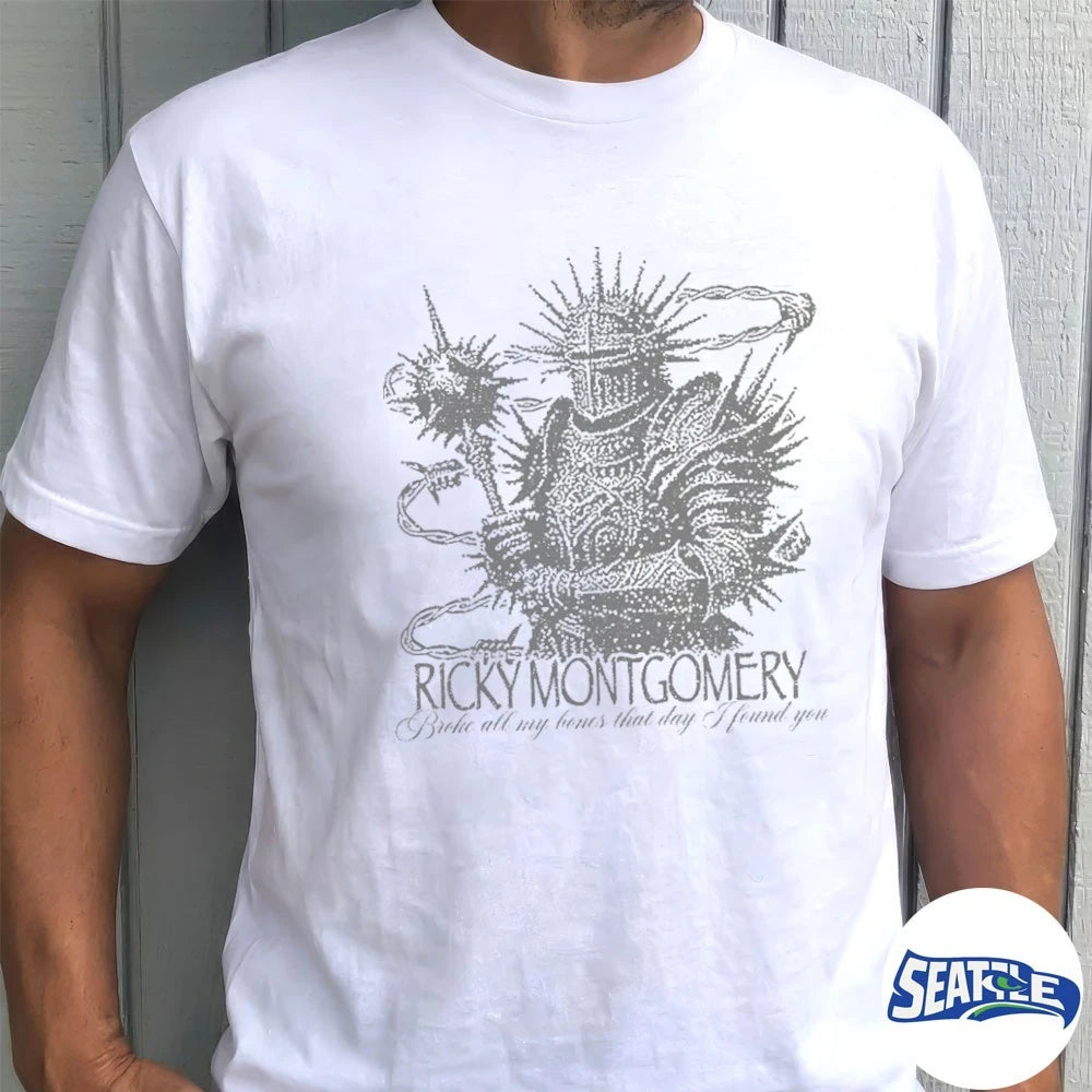 Official Ricky Montgomery Broke All My Bones That Day I Found You Line Without A Hook t-shirt