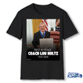 Official RIP Coach Lou Holtz 1937 – 2026 America First Works Poster t-shirt