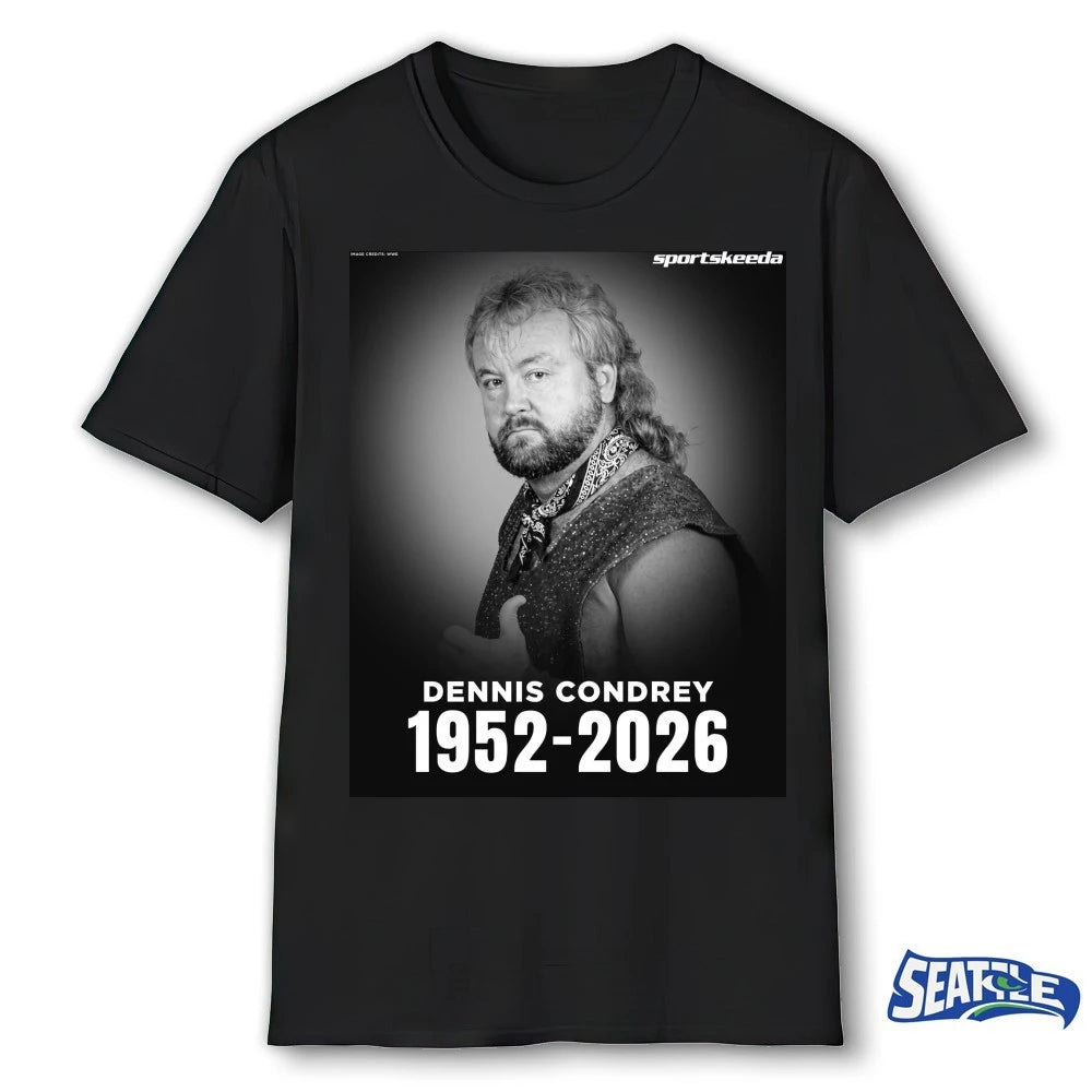 Official RIP Dennis Condrey 1952 – 2026 Sportskeeda Wrestling t-shirt
