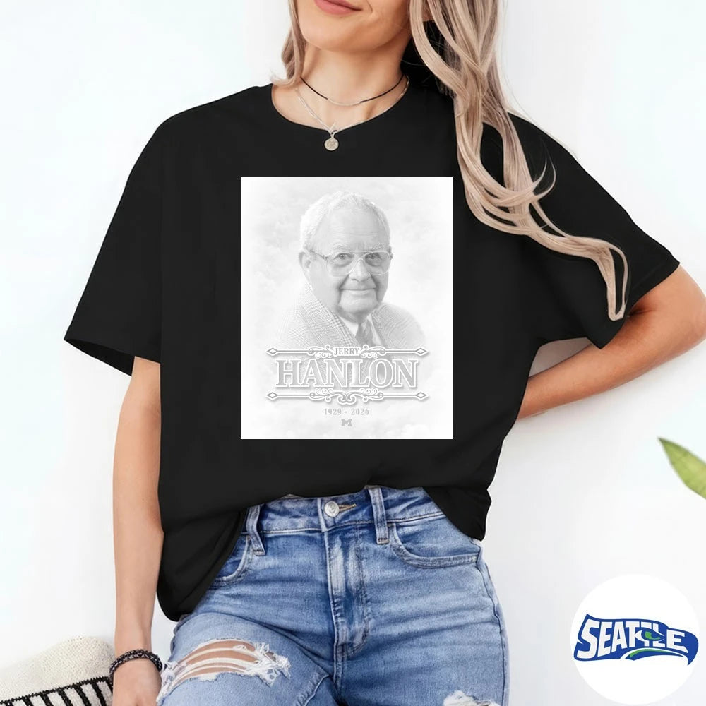 Official RIP Jerry Hanlon 1929 – 2026 t-shirt
