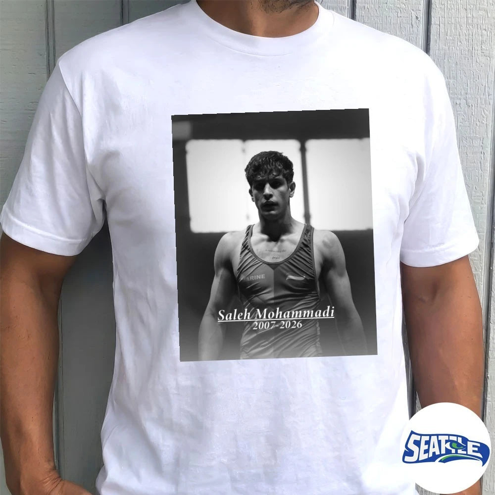 Official RIP Saleh Mohammadi 2007 – 2026 t-shirt