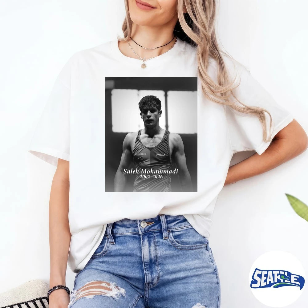 Official RIP Saleh Mohammadi 2007 – 2026 t-shirt