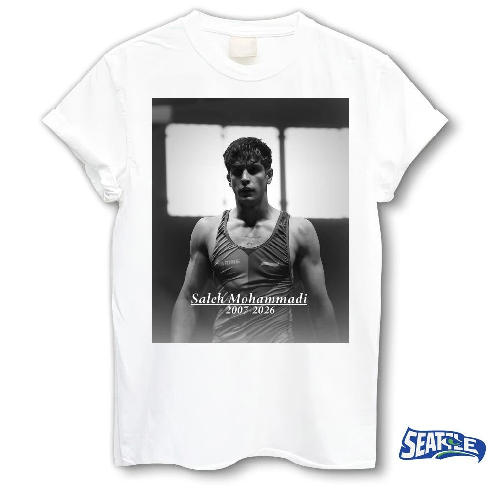 Official RIP Saleh Mohammadi 2007 – 2026 t-shirt