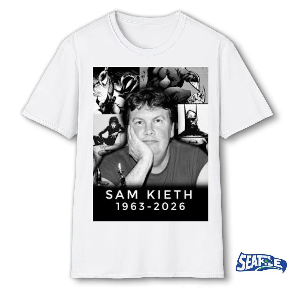 Official RIP Sam Kieth 1963 – 2026 t-shirt