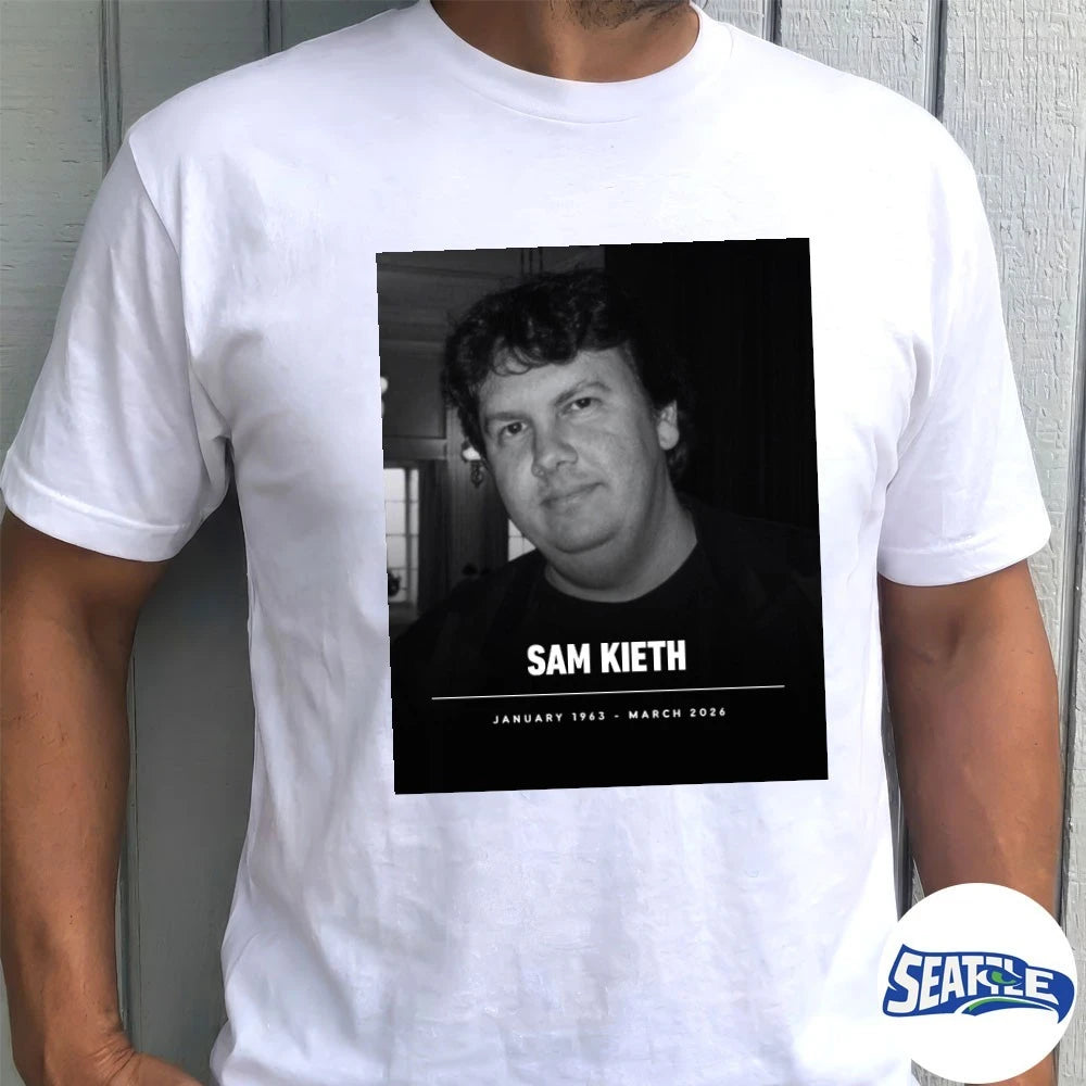 Official RIP Sam Kieth January 1963 – March 2026 t-shirt