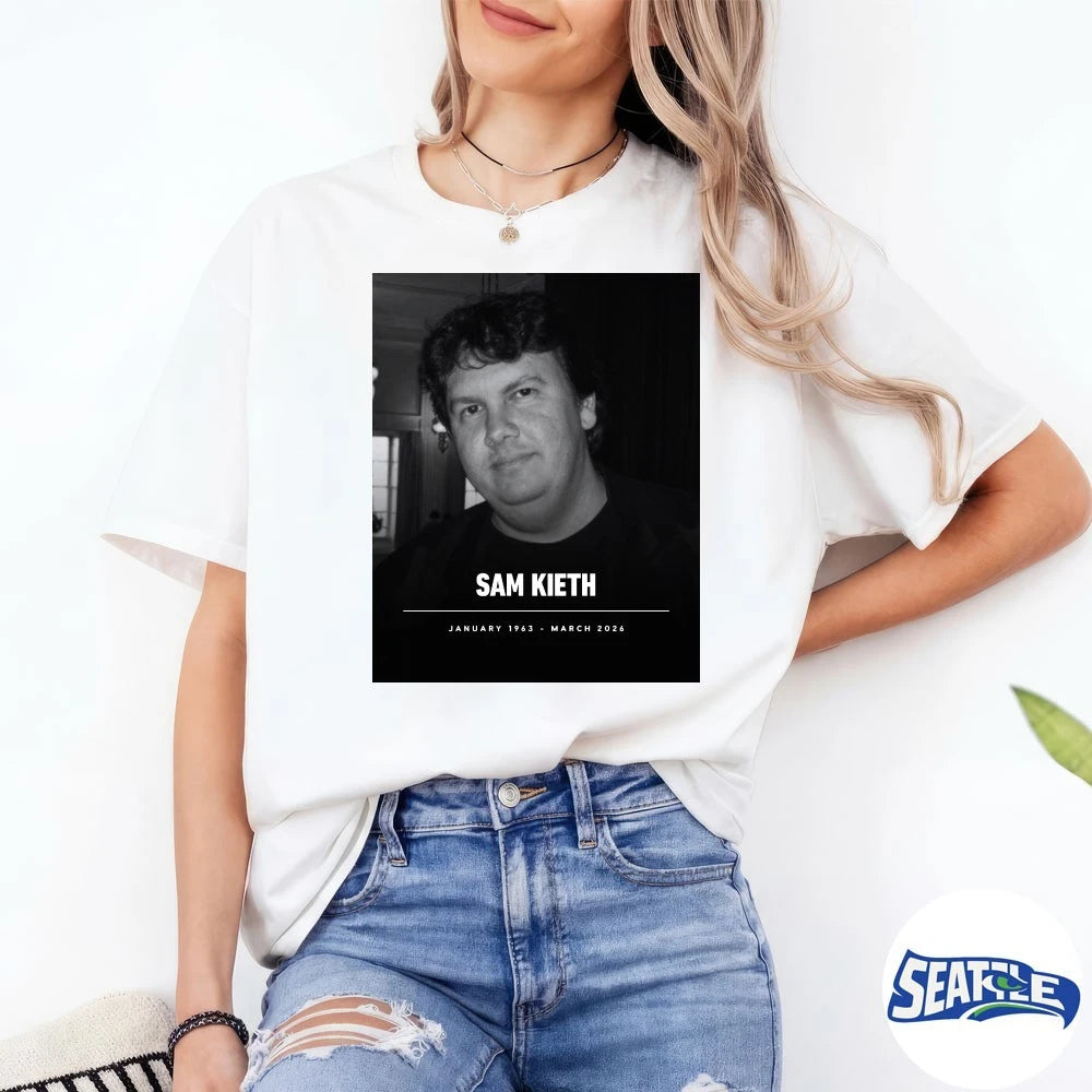 Official RIP Sam Kieth January 1963 – March 2026 t-shirt