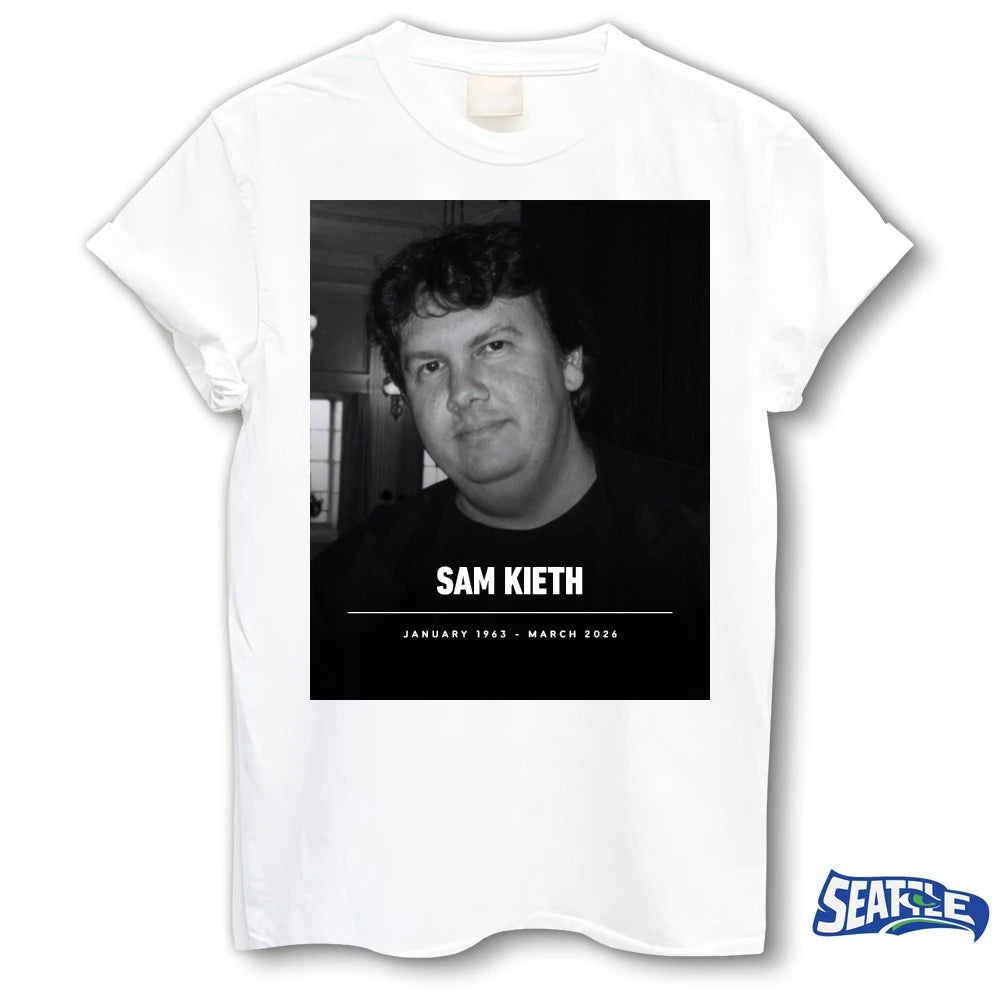 Official RIP Sam Kieth January 1963 – March 2026 t-shirt
