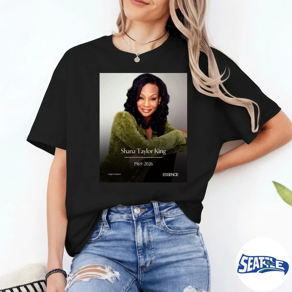 Official RIP Shana Taylor King 1969 – 2026 Essence t-shirt