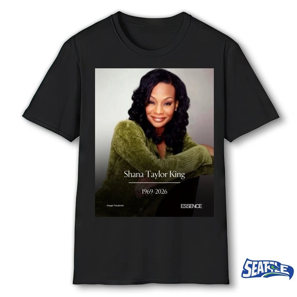 Official RIP Shana Taylor King 1969 – 2026 Essence t-shirt