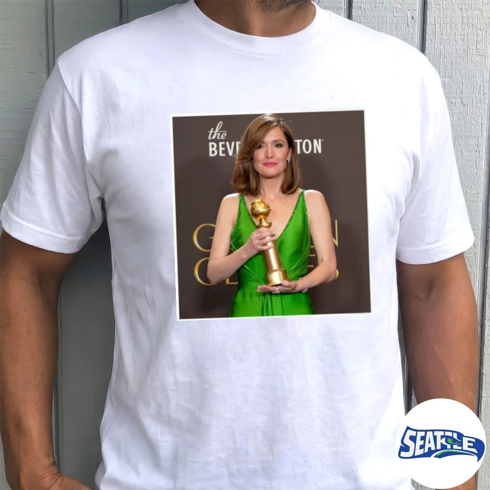 Official Rose Byrne Golden Globes Award 2026 t-shirt