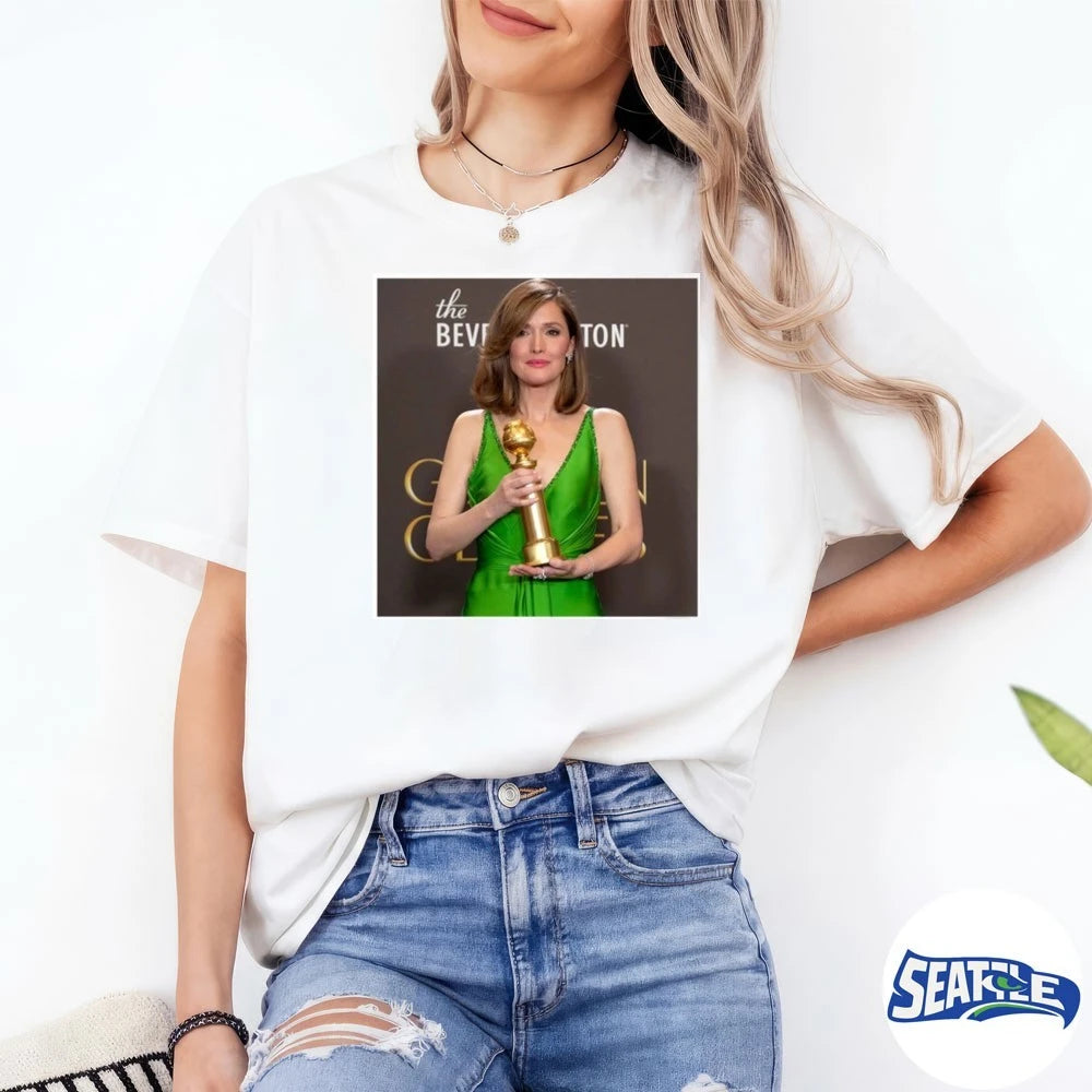 Official Rose Byrne Golden Globes Award 2026 t-shirt