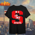 Official S N.C. State Wolfpack basketball 2026 March Madness logo T-shirt