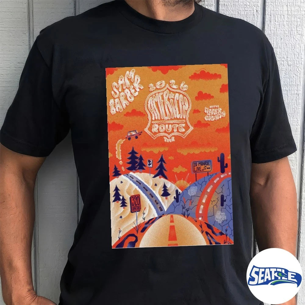 Official Sam Barber March 20 2026 Grand Rapids, Michigan Poster t-shirt