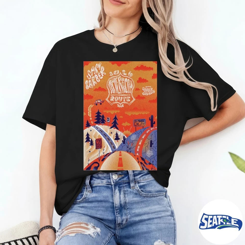 Official Sam Barber March 20 2026 Grand Rapids, Michigan Poster t-shirt
